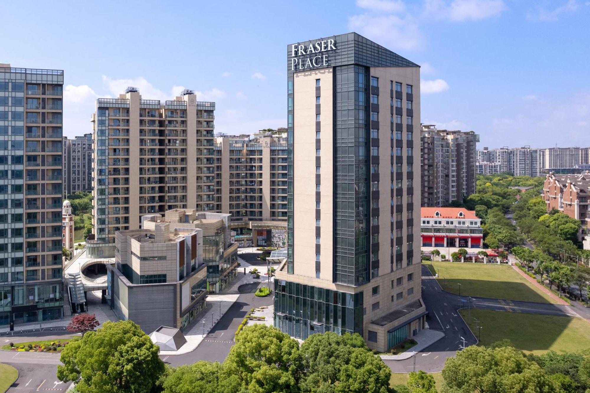 Fraser Place Wujiaochang Shanghai - Adjoin Business Center, Free Minibar Exterior foto