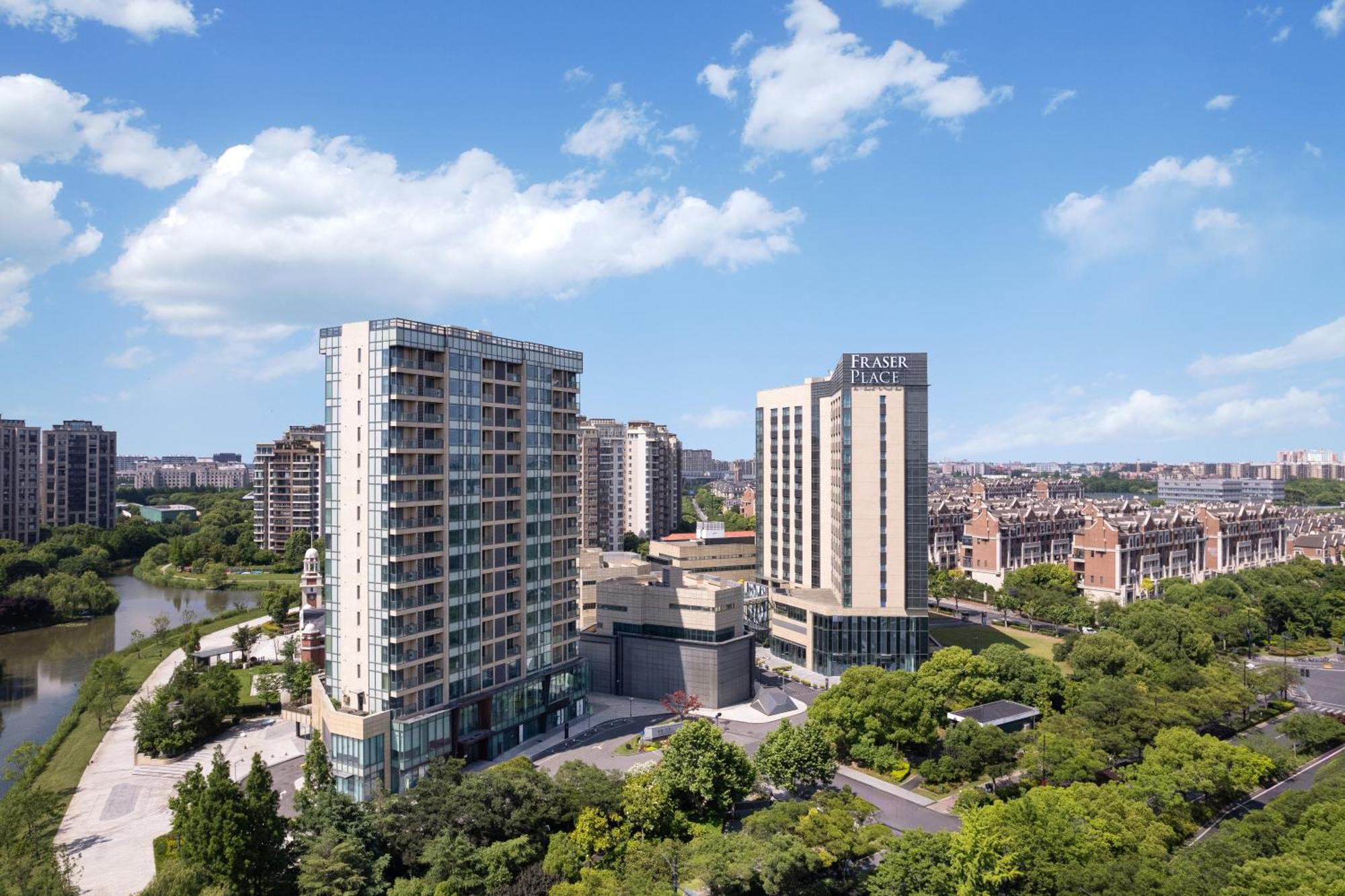 Fraser Place Wujiaochang Shanghai - Adjoin Business Center, Free Minibar Exterior foto